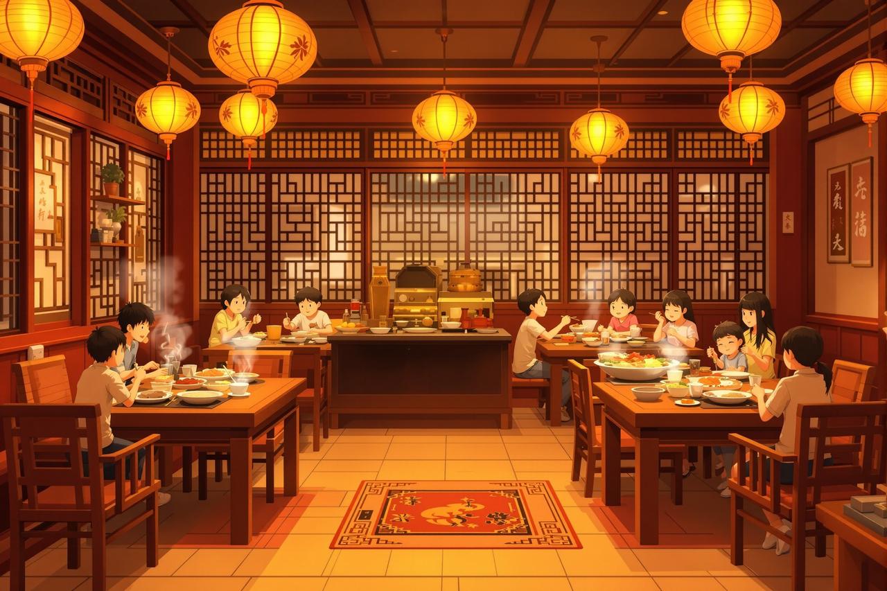 韩漫网站案例 - 某连锁餐饮品牌年代记忆短剧